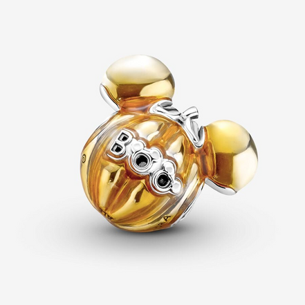 Pandora Disney Mickey Mouse Pumpkin Charm