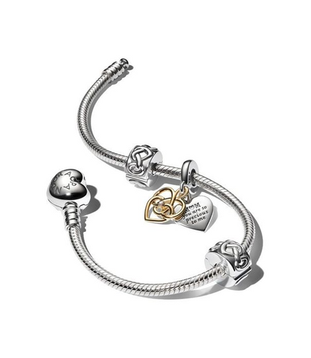 Pandora Timeless Lab-Grown Diamond And Hearts Bracelet Gift Set