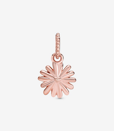Pandora Moments Pink Daisy Flower Dangle Charm