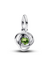 Pandora Moments August Spring Green Eternity Circle Dangle Charm