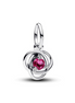 Pandora Moments October Pink Eternity Circle Dangle Charm
