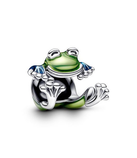 Pandora Moments Climbing Frog Charm