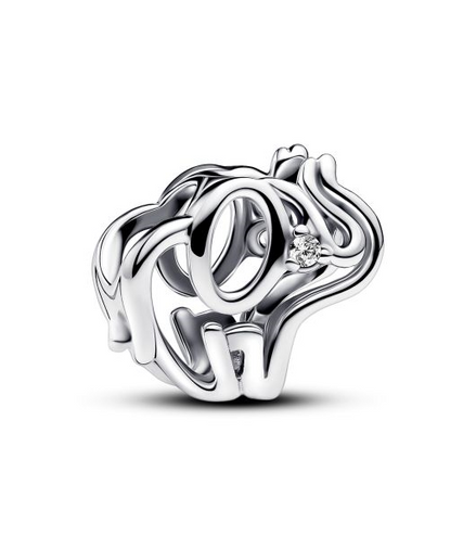 Pandora Moments Openwork Elephant Charm