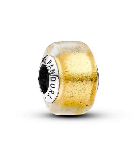 Pandora Moments Golden Mini Murano Glass Charm