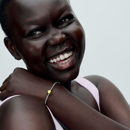 Pandora Moments Golden Mini Murano Glass Charm