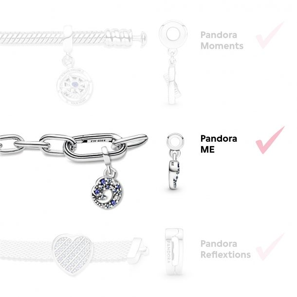 Pandora ME Infinity Medallion Charm