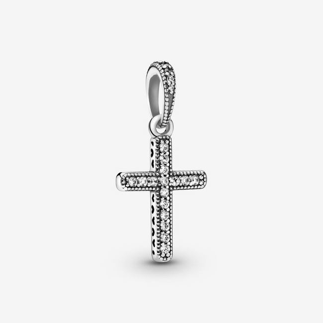 Pandora Moments Sparkling Cross Pendant Charm