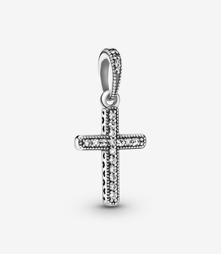 Pandora Moments Sparkling Cross Pendant Charm