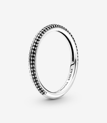 Pandora ME Black Pavé Ring Size 5