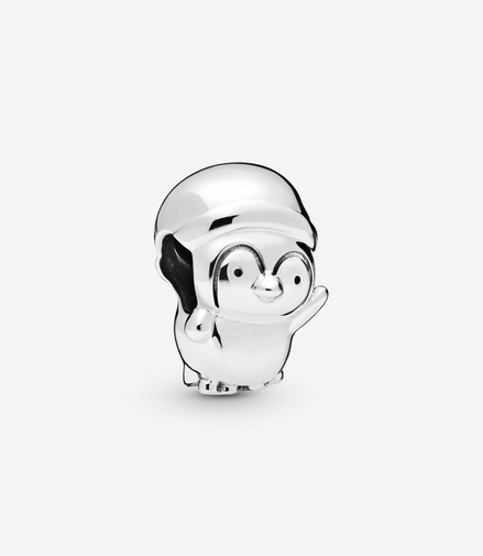 Pandora Moments Christmas Penguin Charm