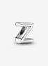 Pandora Moments Silver Letter Z Charm