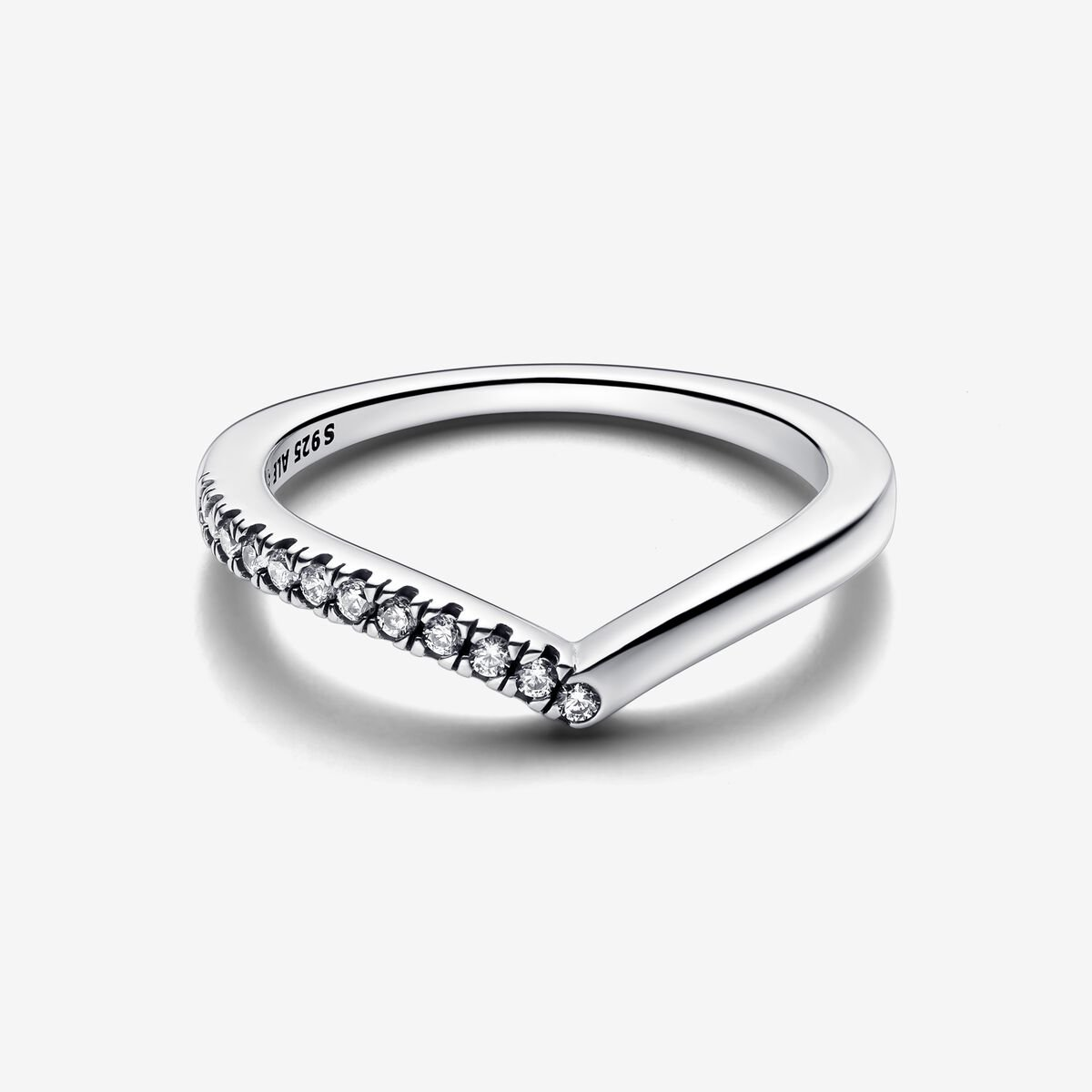 Pandora Timeless Wish Half Sparkling Ring Size 7