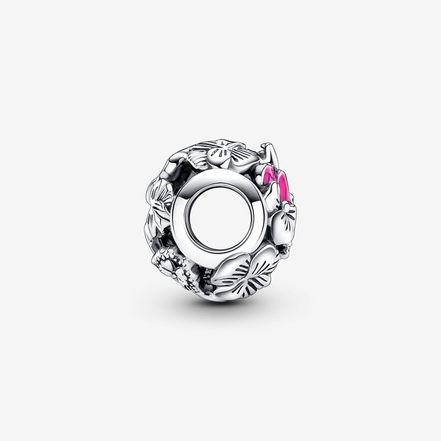 Pandora Moments Pansy Flower Friends Charm