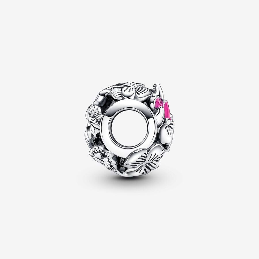 Pandora Moments Pansy Flower Friends Charm
