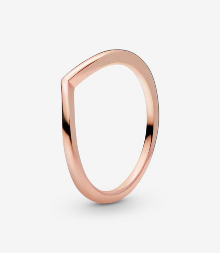 Pandora Timeless Polished Wishbone Ring Size 8.5
