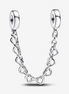 Pandora Moments Linked Hearts Safety Chain