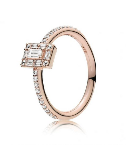 Pandora Timeless Luminous Ice Ring Size 7