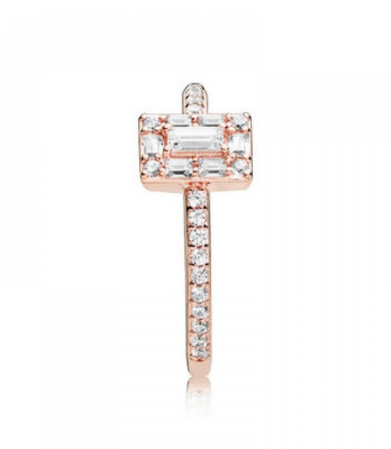 Pandora Timeless Luminous Ice Ring Size 7