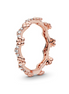 Pandora Timeless Rose Flower Crown Ring Size 6