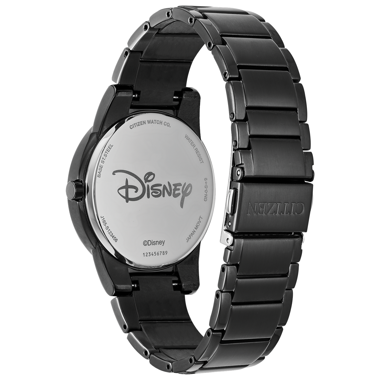Citizen Mens Mickey Mouse Black Eco-Drive Bracelet Watch