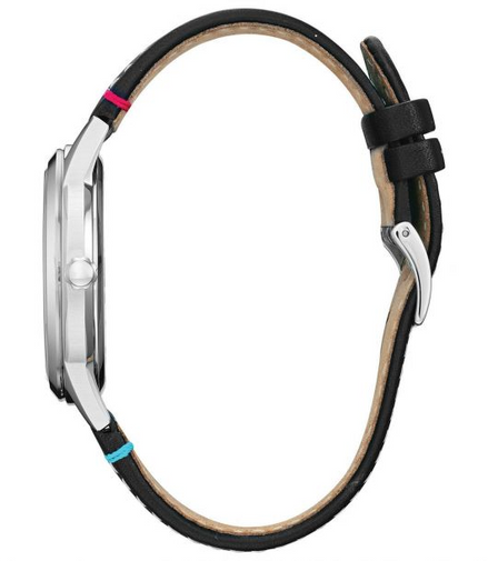 Citizen Eco-Drive Disney Mickey Mouse and Friends Sensational Six Leather Strap Watch