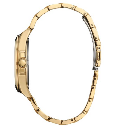 Citizen Eco-Drive Classic Peyten Champagne Dial Gold-Tone Watch