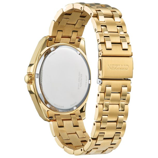 Citizen Classic Peyten Eco-Drive Gold-Tone Champagne Dial Bracelet  Watch