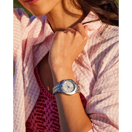 Citizen Ladies' Eco-Drive Carson Diamond Dial and Stainless Steel Bracelet Watch