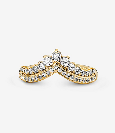 Pandora Timeless Wish Tiara Ring Size 5