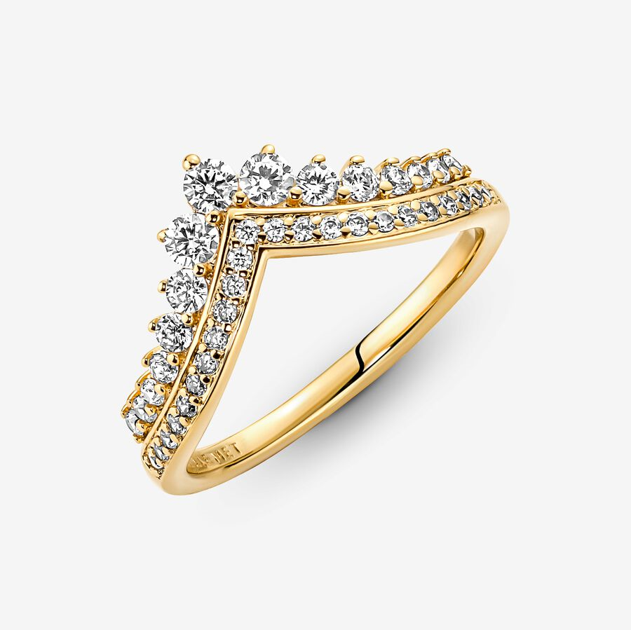 Pandora Timeless Wish Tiara Ring Size 5
