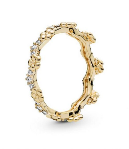 Pandora Shine Flower Crown Ring Size 6