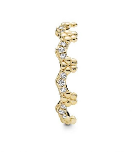 Pandora Shine Flower Crown Ring Size 6