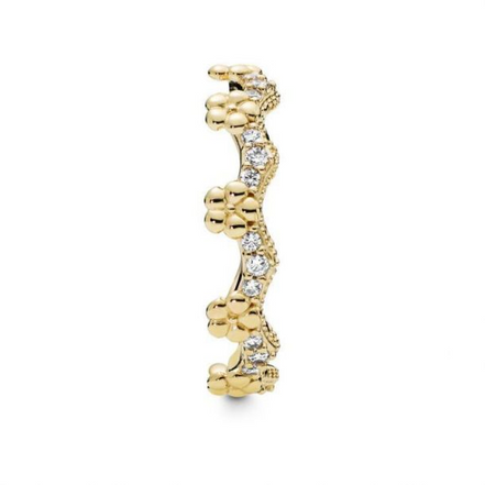 Pandora Shine Flower Crown Ring Size 6