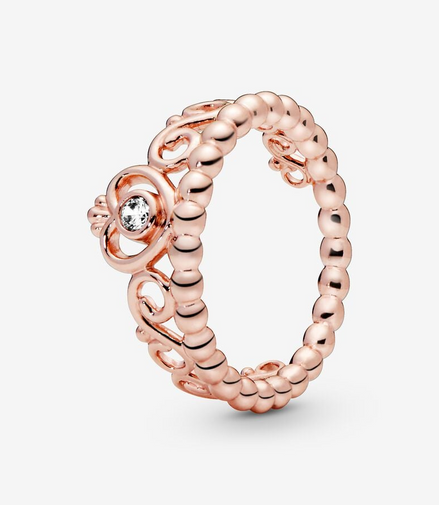 Pandora Timeless "My Princess"  Tiara Ring Size 7