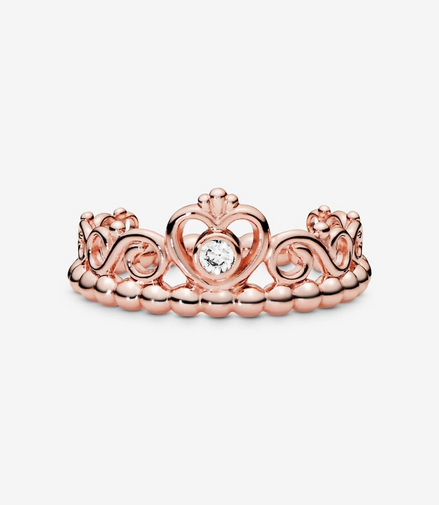 Pandora Timeless "My Princess"  Tiara Ring Size 7