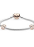 Pandora Rose Heart Clasp, Iconic Bracelet Gift Set