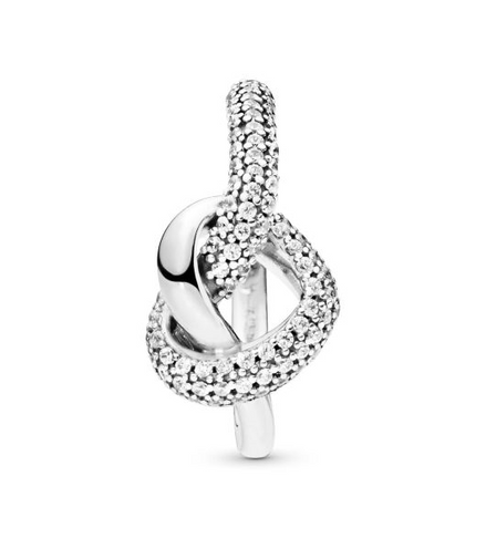 Pandora Moments Knotted Heart Ring Size 5