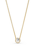 Pandora Timeless Sparkling Round Halo Pendant Collier Necklace