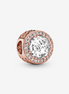 Pandora Moments Clear Radiant Hearts Charm