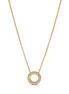 Pandora Signature Logo Pavé Circle Collier Necklace