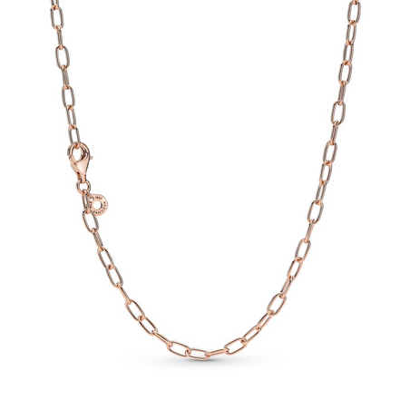 Pandora Moments Rose Link Chain Necklace 50 cm