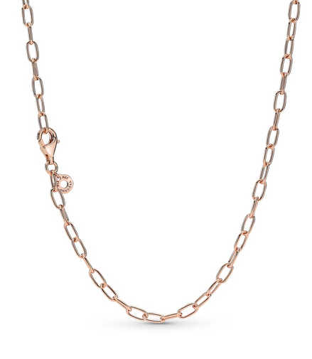Pandora Moments Rose Link Chain Necklace 50 cm