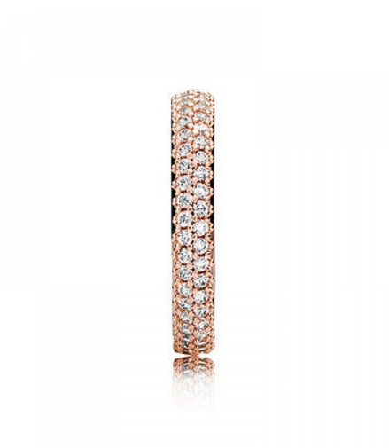 Pandora Rose "Inspiration Within"  Pave' Sparkling Ring Size 6