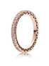 Pandora Timeless Sparkle And Hearts Ring Size 6
