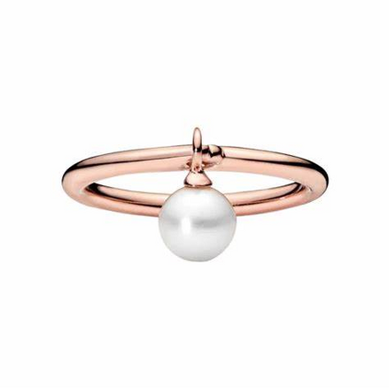 Pandora Rose Contemporary Pearl Ring Size 6