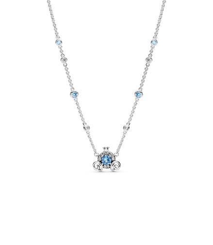 Pandora Disney Pumpkin Coach Collier Necklace