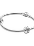 Pandora Sterling Silver Barrel Clasp, Iconic Bracelet Gift Set