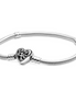 Pandora Moments Family Tree Heart Clasp Bracelet Size 21