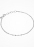 Desmos Silver Design-Mirror Bracelet 7.25"