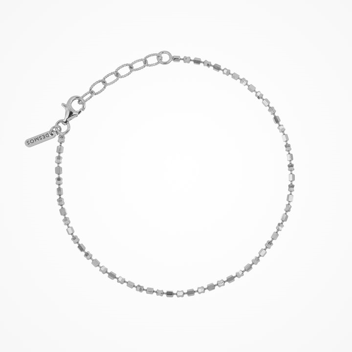 Desmos Silver Design-Mirror Bracelet 7.25